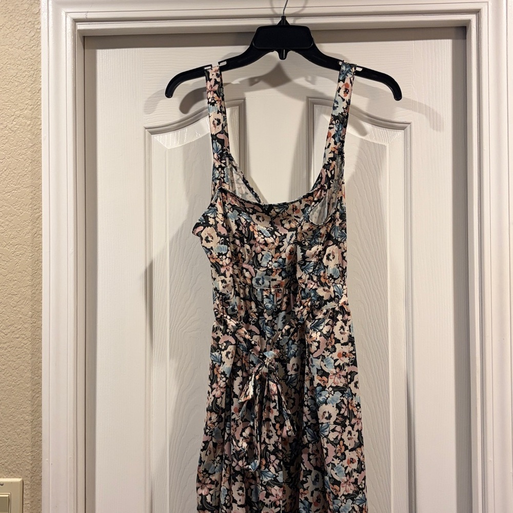 Saltwater Luxe Floral Sleeveless Maxi Dress like new L - Picture 7 of 9